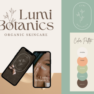 Lumi Botanics - Elegant Nature-Inspired Brand Kit