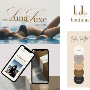 LunaLuxe - Boutique & Lifestyle Brand Kit
