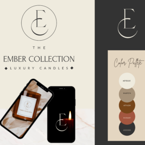 The Ember Collection - Minimalist Brand Kit